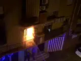 Incendio producido en una vivienda de Huelva