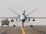 MQ-9 Reaper o Predator B, un vehículo aéreo no tripulado.