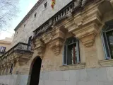 El palacio de Justicia, sede de la Audiencia Provincial de Baleares.