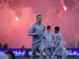Cristiano Ronaldo, durante su partido de liga con el Al-Nassr.