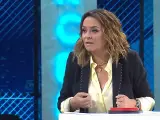 La presentadora Toñi Moreno, en el programa 'El show de Bertín'.