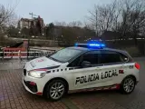 Coche de la Policía Local de León