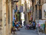 Típica calle del centro de Palermo