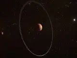 Los astrónomos no esperaban encontrar un anillo en Quaoar, un lejano planeta e enano situado en el límite de nuestro sistema solar, más allá de Neptuno.