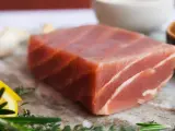 Imagen del salmón vegetal creado por New School Foods.
