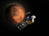 La NASA usará un cohete reutilizable de Blue Origin para el lanzamiento de dos satélites que analizarán magnetosfera marciana.