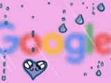 Google ha hecho un doodle especial por San Valentín, como cada año.