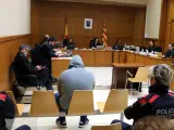 El acusado en el juicio que se sigue contra él en la Audiencia de Barcelona.