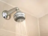 Alcachofa de una ducha de baño