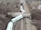 Descarrila otro tren en EE UU justo una semana después del peligroso accidente de Ohio