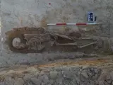 Enterramientos islámicos descubiertos en Valencina de la Concepción.