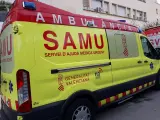 Ambulancia del SAMU.