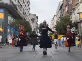 La 'Electrojota' de un extreme&ntilde;o se hace viral en Madrid: este es el v&iacute;deo de Sergio G&oacute;mez que triunfa en YouTube
