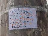 Centenares de personas se reúnen en el parque de Arganzuela en defensa de los árboles amenazados por las obras de la L11