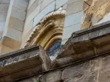 Desprendimiento de la cornisa de la catedral de Toledo.