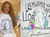 Shakira posa con su sudadera y la famosa frase "las mujeres ya no lloran, las mujeres facturan".