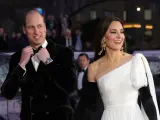 Kate Middleton y el príncipe Guillermo, en los Bafta.
