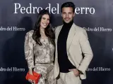 Lidia Torrent y Jaime Astrain en la Mercedes Benz Fashion Week de Madrid.