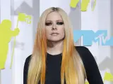 La cantante Avril Lavigne, en los 2022 MTV VMAs.