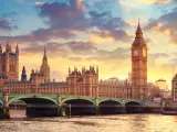 El Parlamento y el Big Ben en Londres, Inglaterra