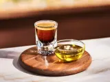 Café con aceite de oliva italiano