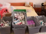 Medicamentos incautados durante la operación.