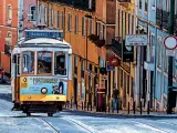 El famoso tranvía 28 de Lisboa.