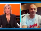Julia Otero y Andrés Iniesta en 'Días de tele'