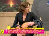Josep Ferré imita a Raquel Bollo en 'Sálvame'.