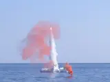 Misil 'Kalibr' lanzado desde un submarino ruso.