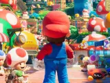 Detalle del póster de 'Super Mario Bros.'