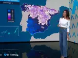 La meteoróloga de Antena 3 Himar González.