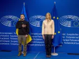Roberta Metsola, presidenta del Parlamanto Europeo viaja a Kiev para reunirse con Volodymyr Zelensky