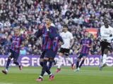Ferran Torres tras fallar un penalti en el Barça-Valencia