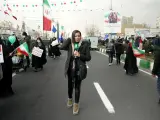 Ana Pastor, en Irán, por el especial de 'El Objetivo' para el 8M.