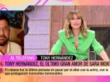Tony Hernández, hablando para 'Fiesta'.