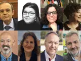 Los ocho candidatos a ocupar el puesto de rector en la Universidad Complutense de Madrid