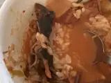 Foto de la rata en la sopa