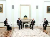 Finaliza la reunión entre Putin y Xi tras cuatro horas y media.