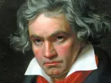 Beethoven, en un retrato pintado por Karl Joseph Stieler.