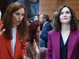 Ayuso y Mónica García en la Asamblea de Madrid
