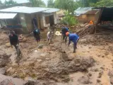 Daños causados por el ciclón Freddy en Malaui.