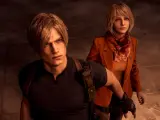 Leon y Ashley en 'Resident Evil 4 Remake'.