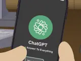 En el capítulo guionizado con ayuda de ChatGPT, Stan, uno de los personajes principales, usa la IA para chatear con su novia.