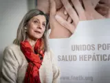 La presidenta de la Federación Nacional de Enfermos y Trasplantados Hepáticos, Eva Pérez Bech.