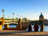 Pont Saint Pierre en Toulouse.