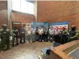 Detenidos en un operativo conjunto entre fuerzas colombianas y la Guardia Civil española.
