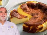 La tarta de queso vasca quemada, uno de los postres preferidos de José Andrés