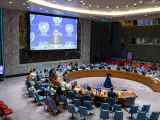 Sesión del Consejo de Seguridad de la ONU.