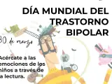 Cartel de la campaña de concienciación sobre el trastorno bipolar del Colegio Oficial de Enfermería de Sevilla.